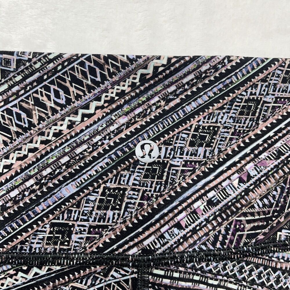 Lululemon Wunder Under High‎ Rise Luxtreme Legging Women’s Sz 6 Tribal Pace - Picture 7 of 8